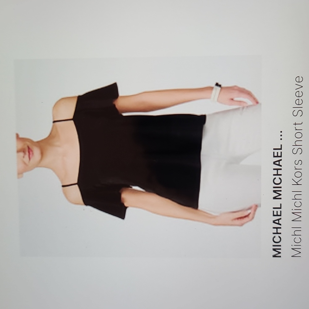 Michael Kors Cold Shoulder Top